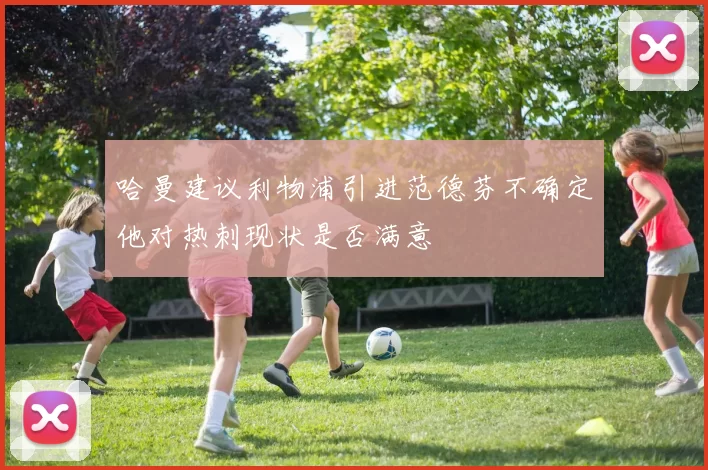 哈曼建议利物浦引进范德芬不确定他对热刺现状是否满意
